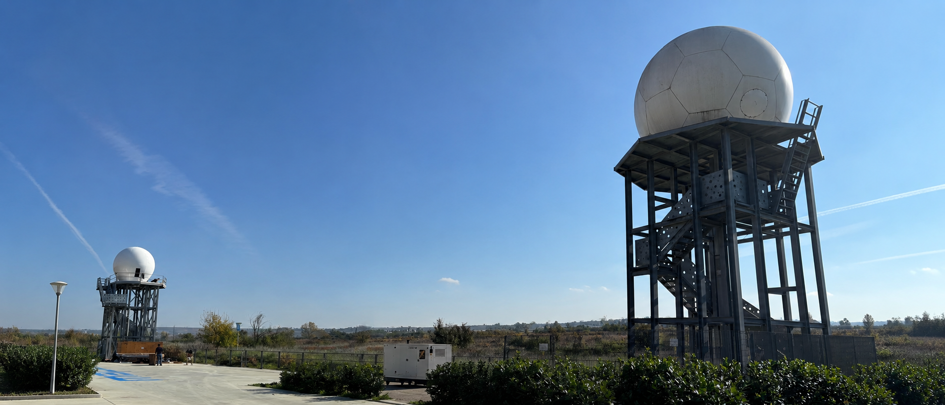 Antenne della ground station MAPSAT